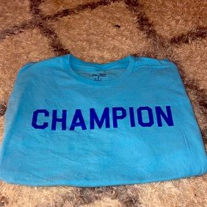 cute champion tee size XL